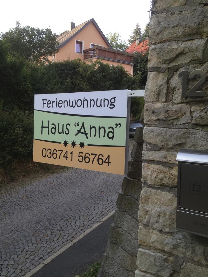 Ferienwohnung Haus "Anna" Bad Blankenburg Extérieur photo